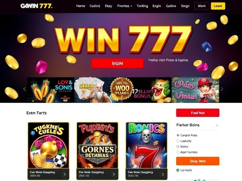 Discover the thrill of Game Win 777! Your ultimate destination for online casino game reviews, jackpot wins, and slot machine strategies to maximize your chances of winning big.